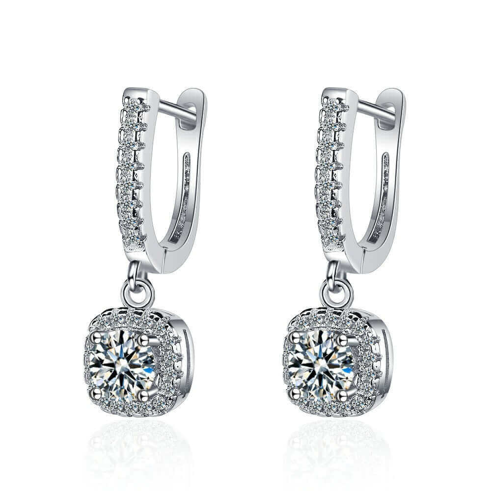 bridal earrings Cubic Zirconia Bridal Earrings cubic zirconia wedding earrings Diamond Earrings for Women drop earrings for wedding elegant earrings for wedding silver wedding earrings Sparkly Wedding Earrings wedding earrings