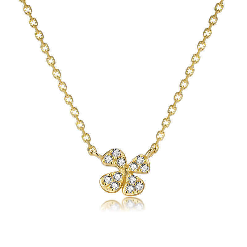 Flower necklace Gold Flower Pendant