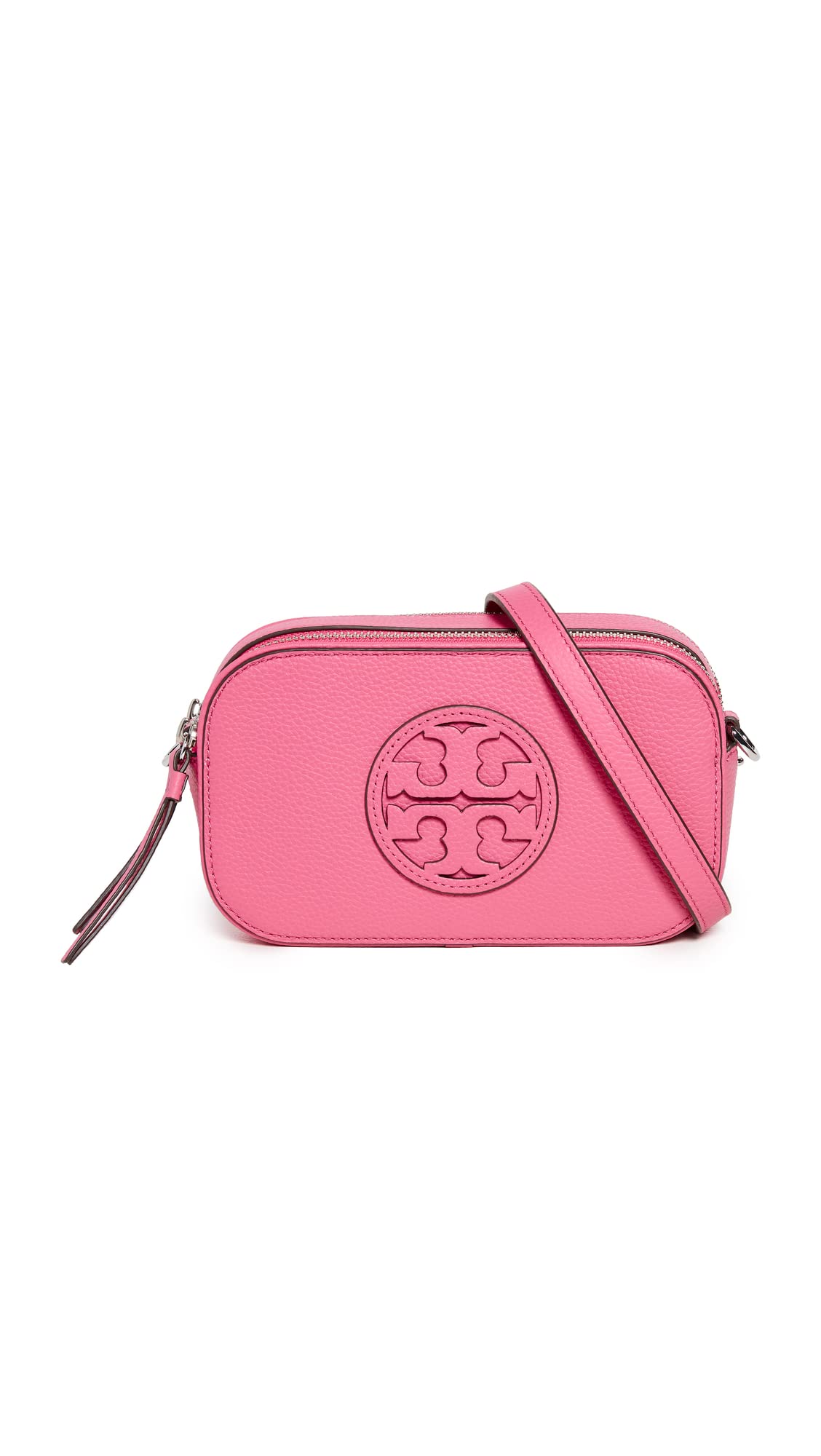 Tory Burch Women's Mini Miller Crossbody  pink Bag