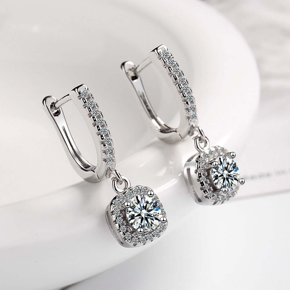 bridal earrings Cubic Zirconia Bridal Earrings cubic zirconia wedding earrings Diamond Earrings for Women drop earrings for wedding elegant earrings for wedding silver wedding earrings Sparkly Wedding Earrings wedding earrings