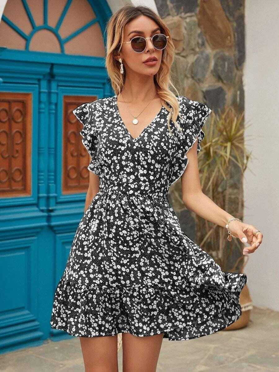 elegant dresses for women floral dresses for women floral print dress gift for women gifts for woman women dresses