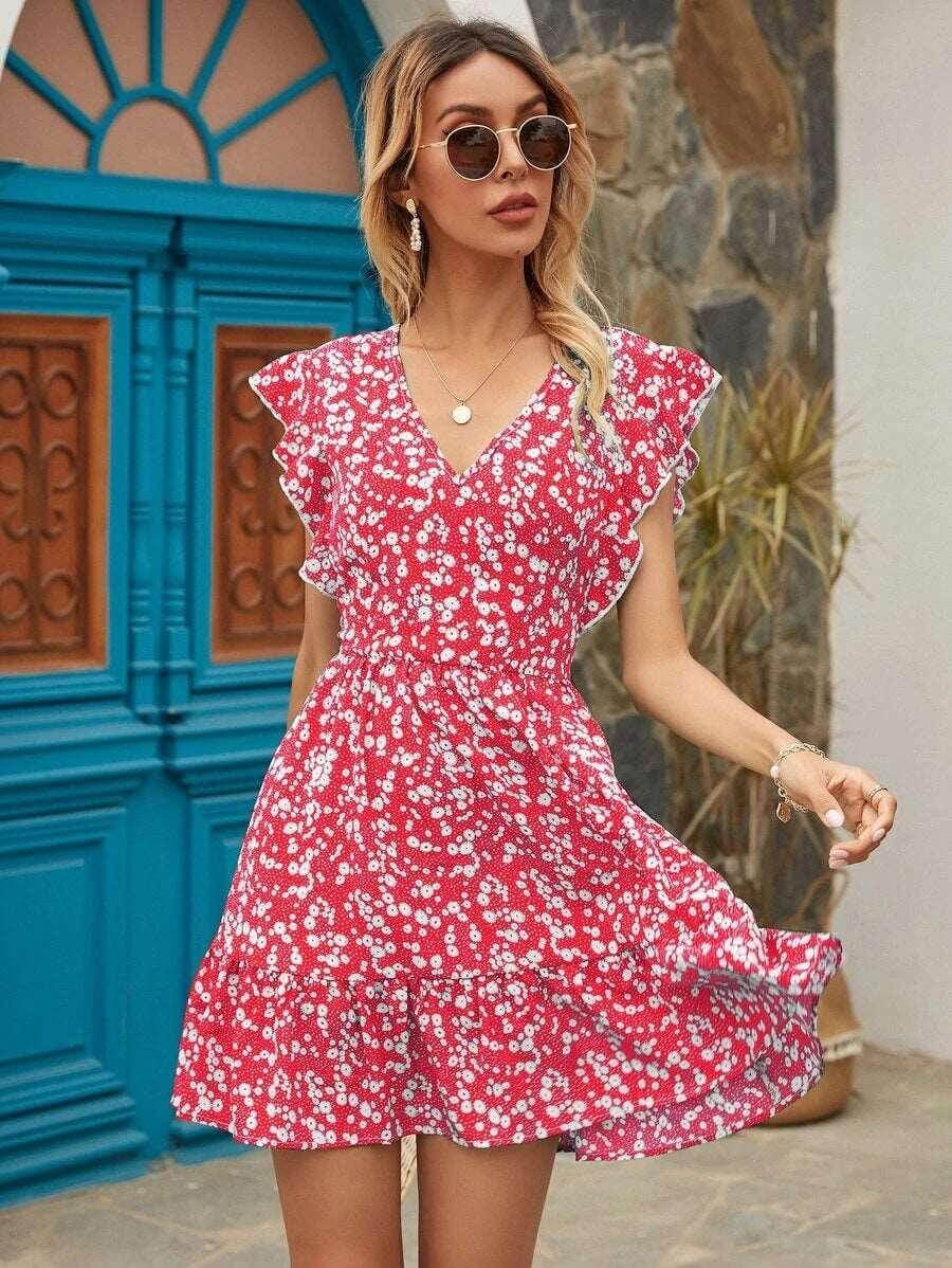 elegant dresses for women floral dresses for women floral print dress gift for women gifts for woman women dresses