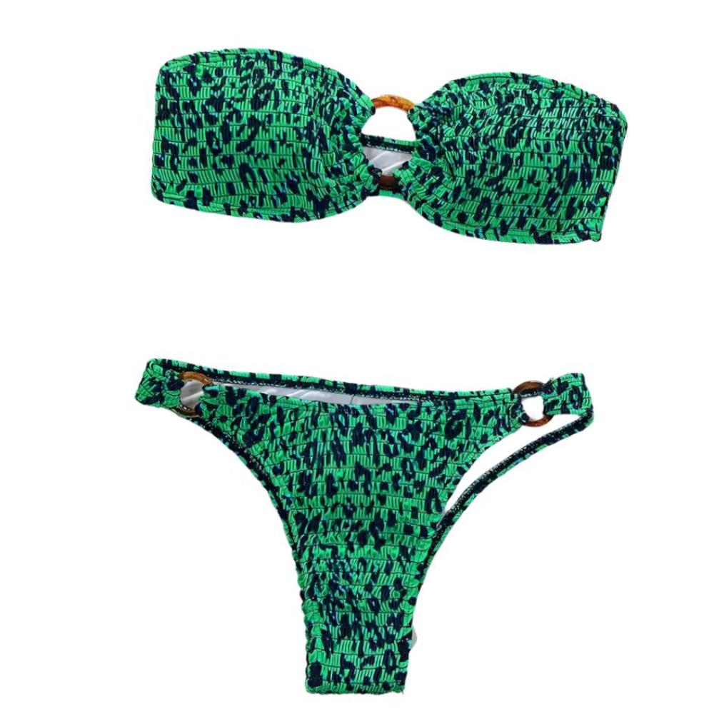 stylish bandeau bikini,