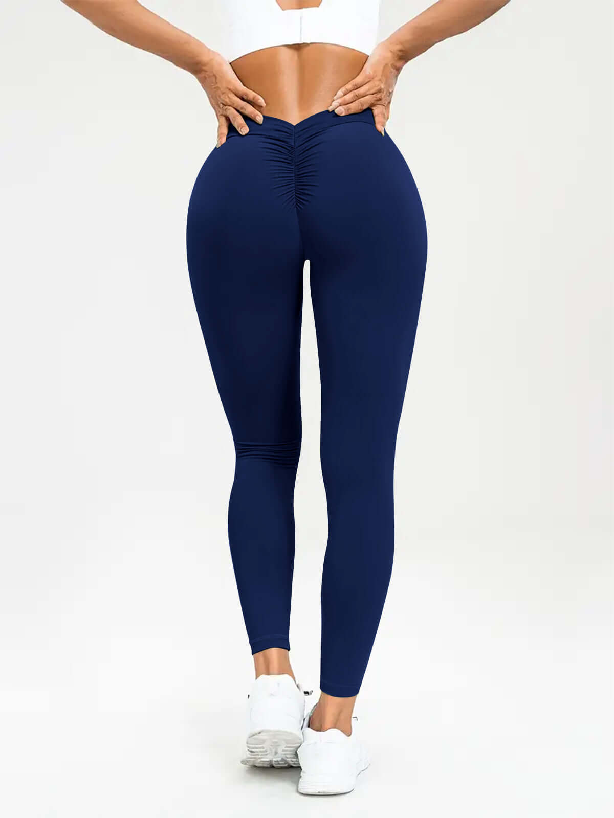 High Waist Tight Fitness Trousers