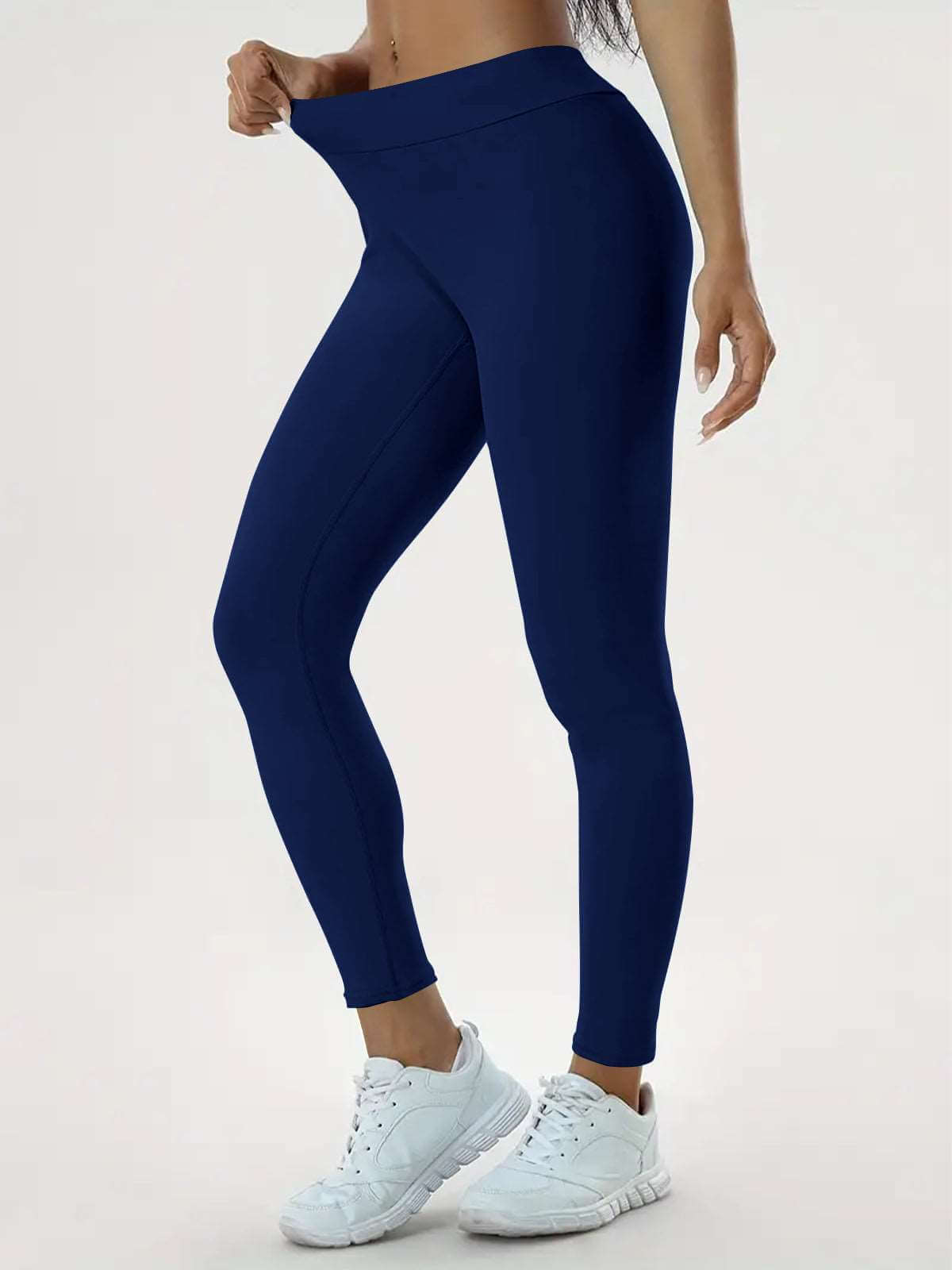 High Waist Tight Fitness Trousers