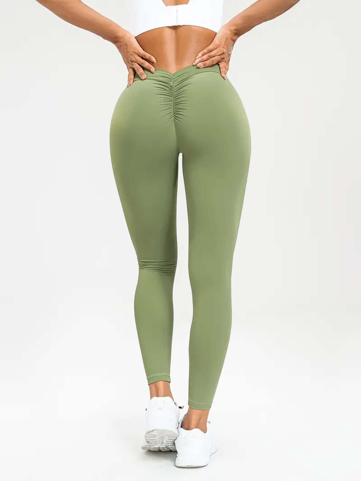 High Waist Tight Fitness Trousers