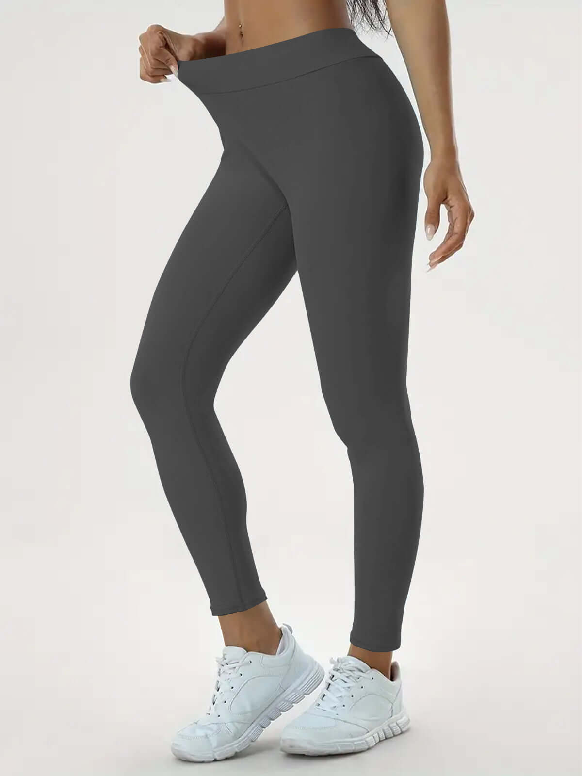 High Waist Tight Fitness Trousers