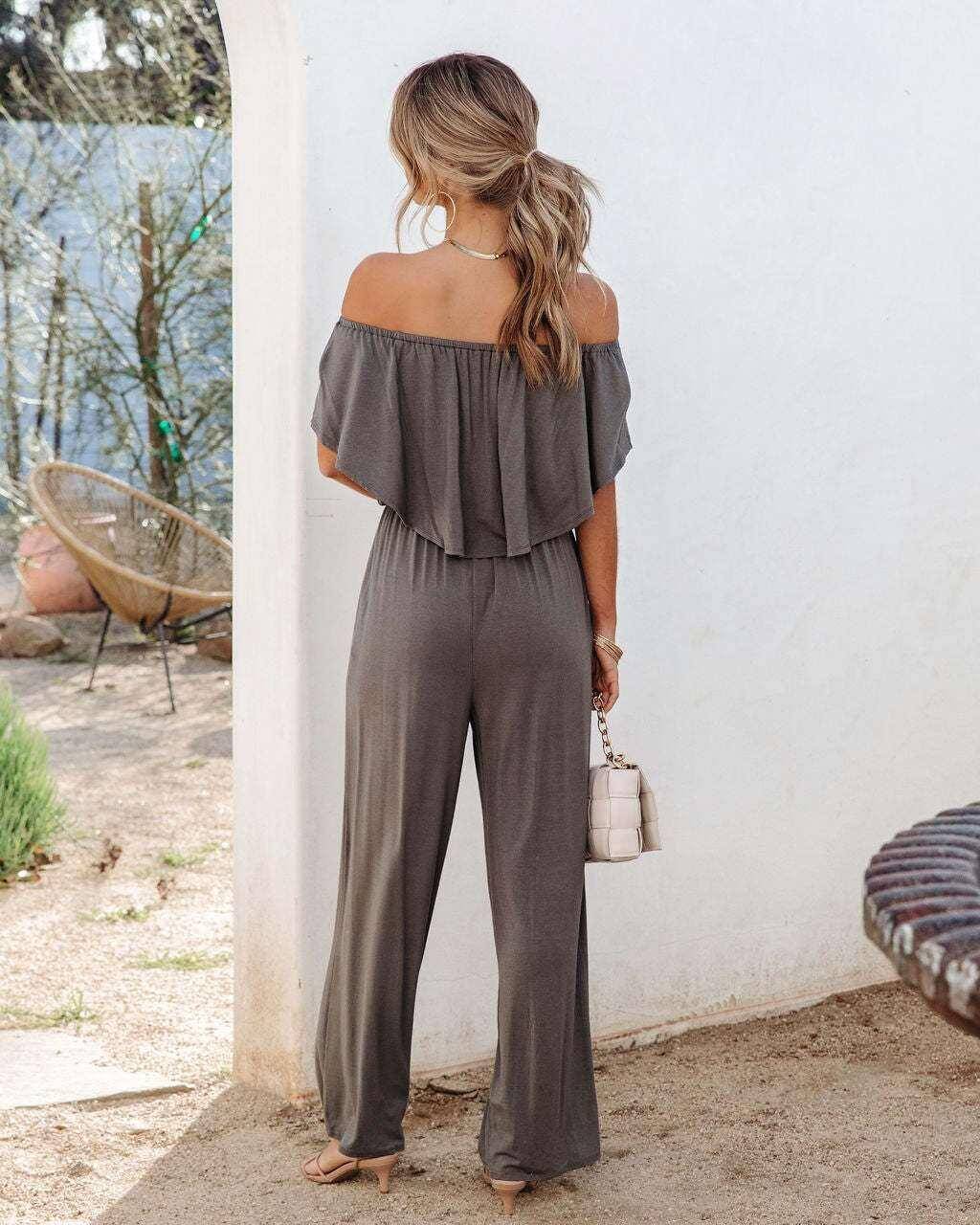 Leisure Wide Leg Jumpsuit