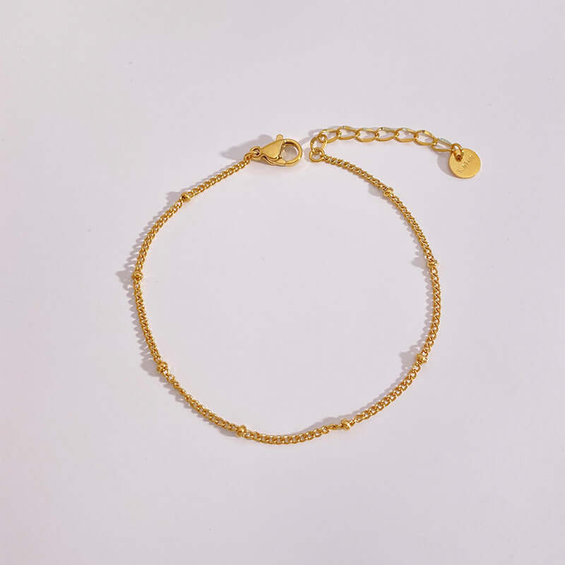 18 kt gold plated bracelets Minimalist bracelets