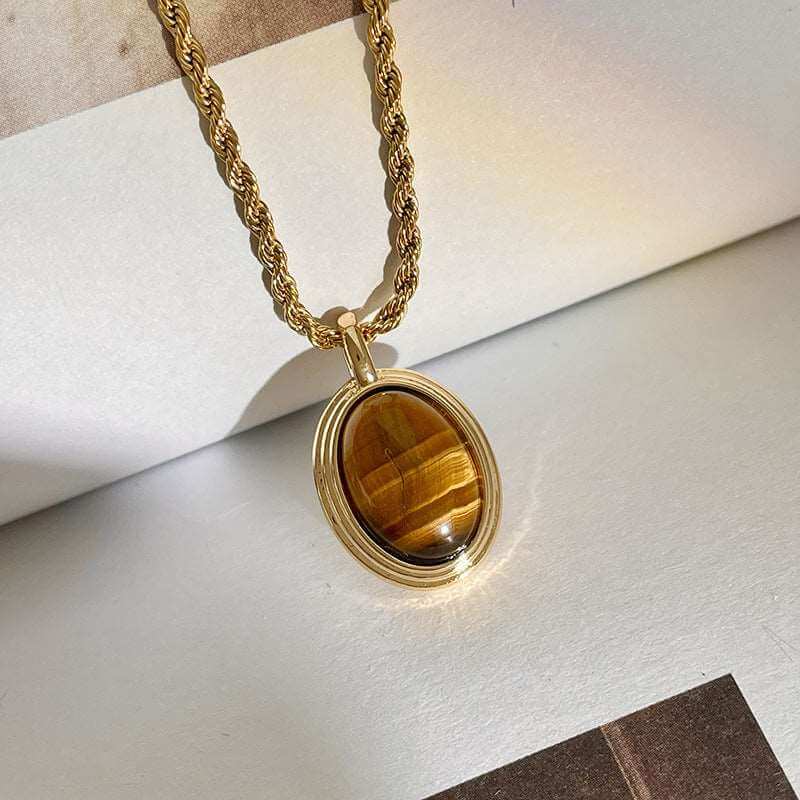 Tiger eye necklace