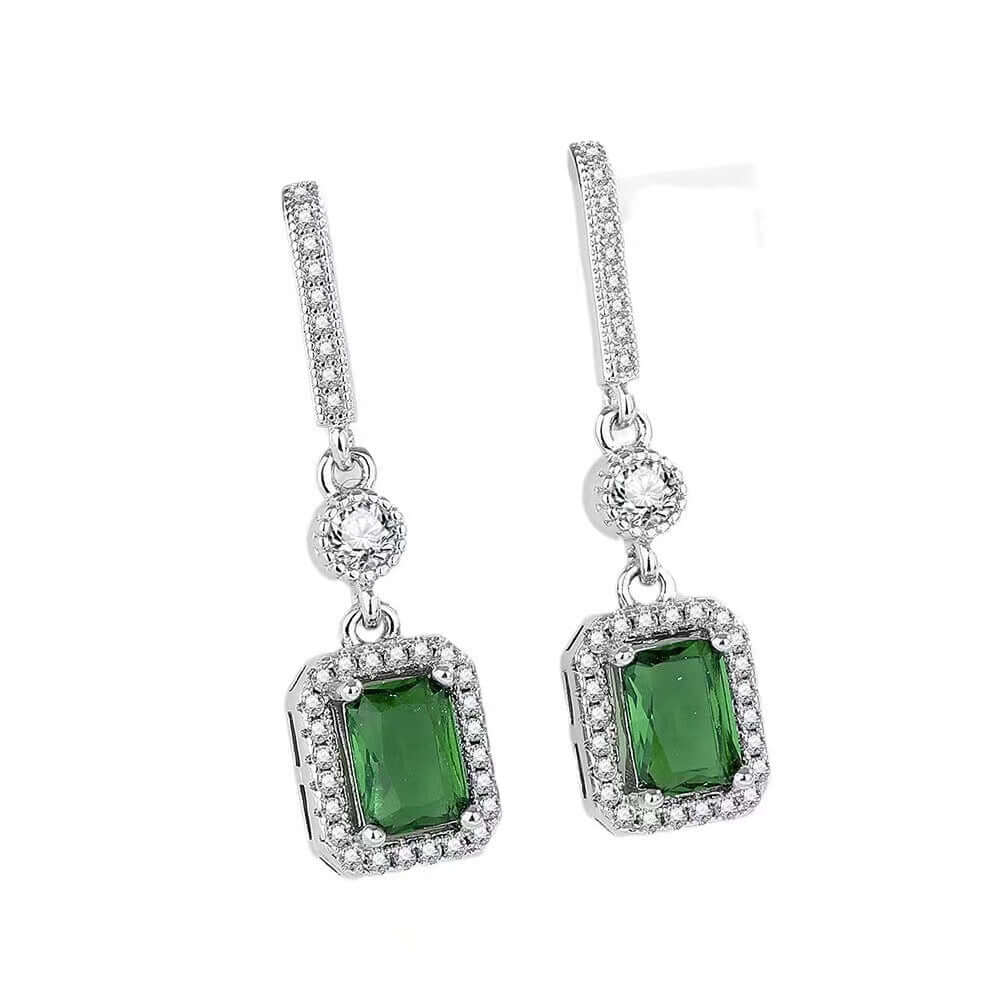 Emerald earrings