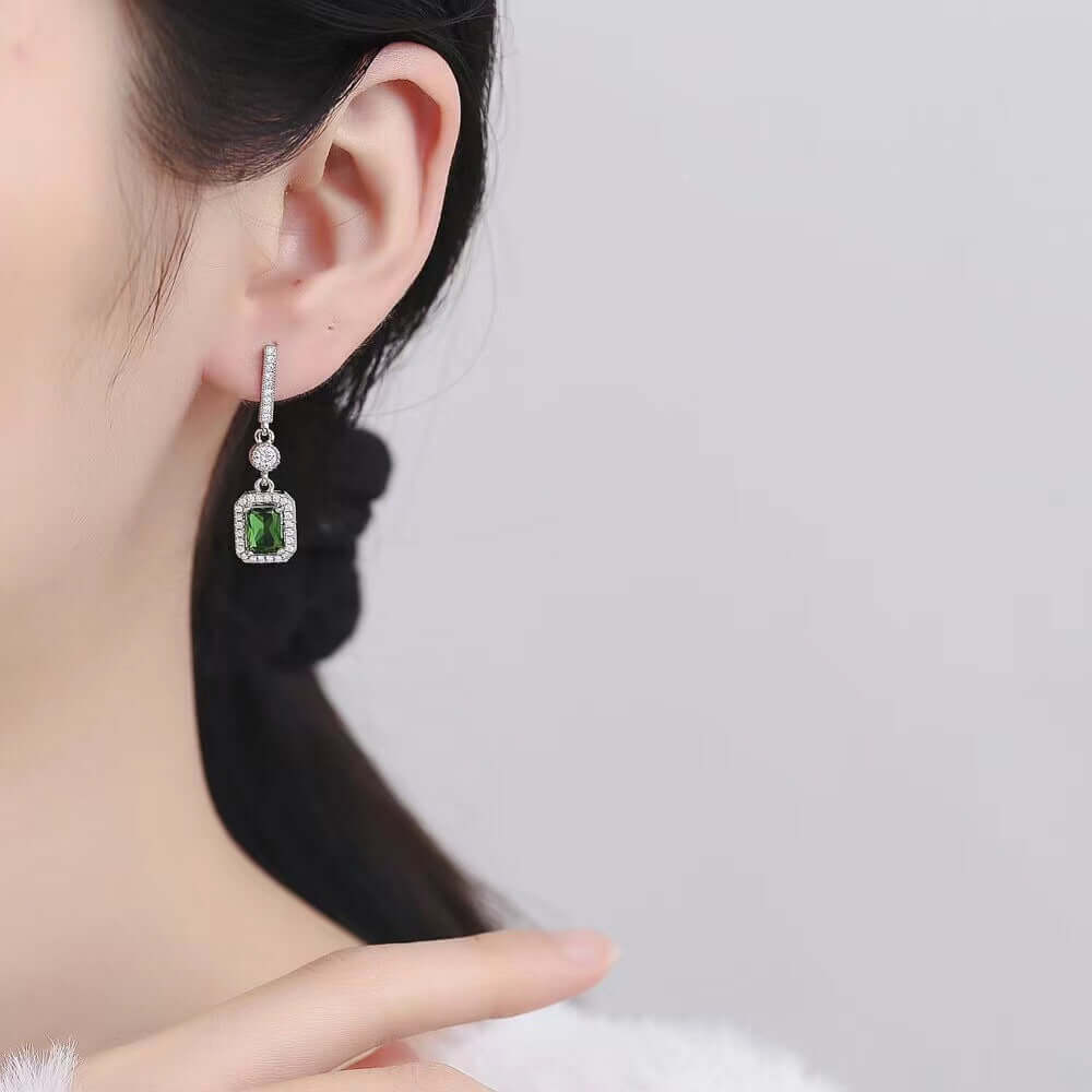 Emerald earrings