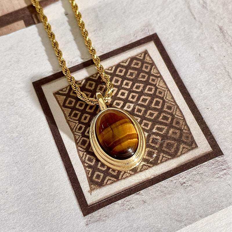 Tiger eye necklace