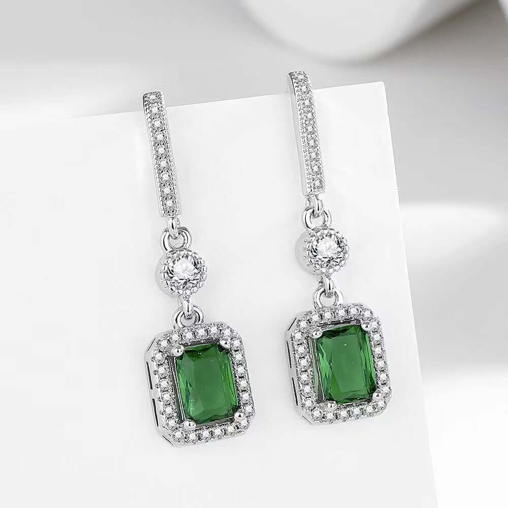 Emerald earrings