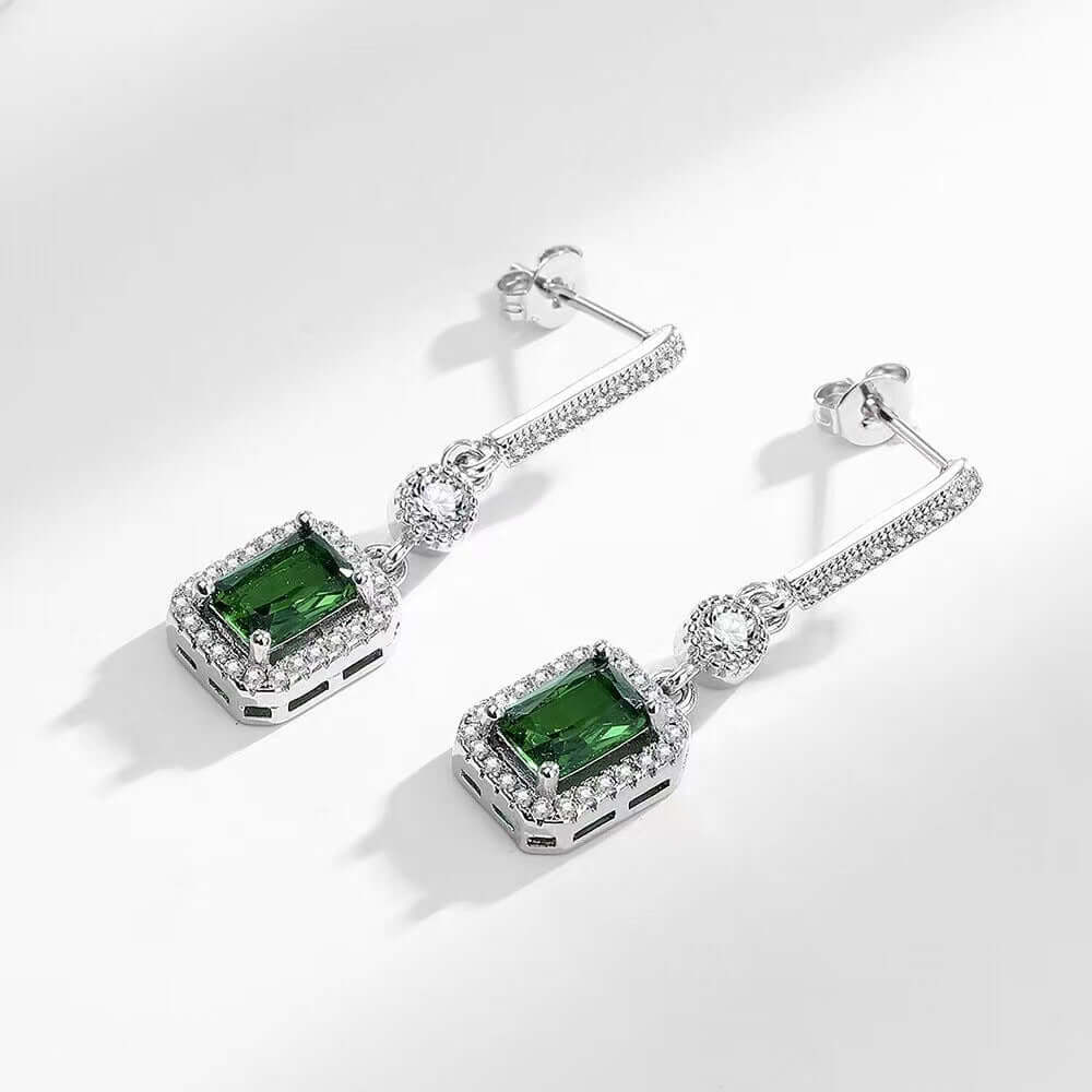 Emerald earrings