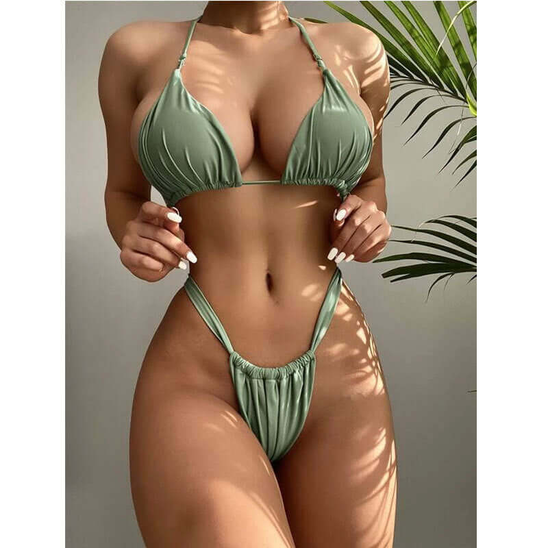 2 piece set swimsuit for woman black bikini set cute bikini set summer bikini set white bikini set